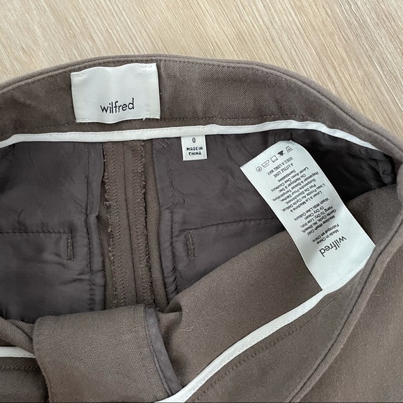 Wilfred Plaine Stretch Crop Trousers - Picture 5 of 5